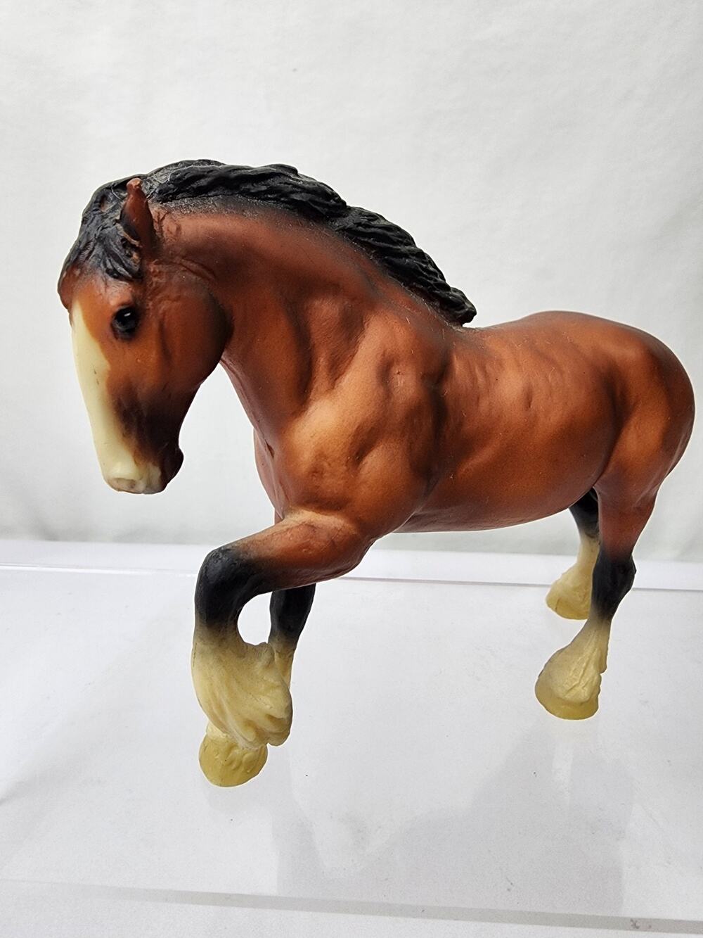 Breyer Molding CO Clydesdale Draft Bay Paddock Pals / Little Bits 5" Horse